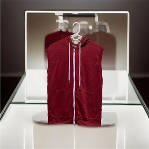 Ohoo Sleeveless Red Hoodie